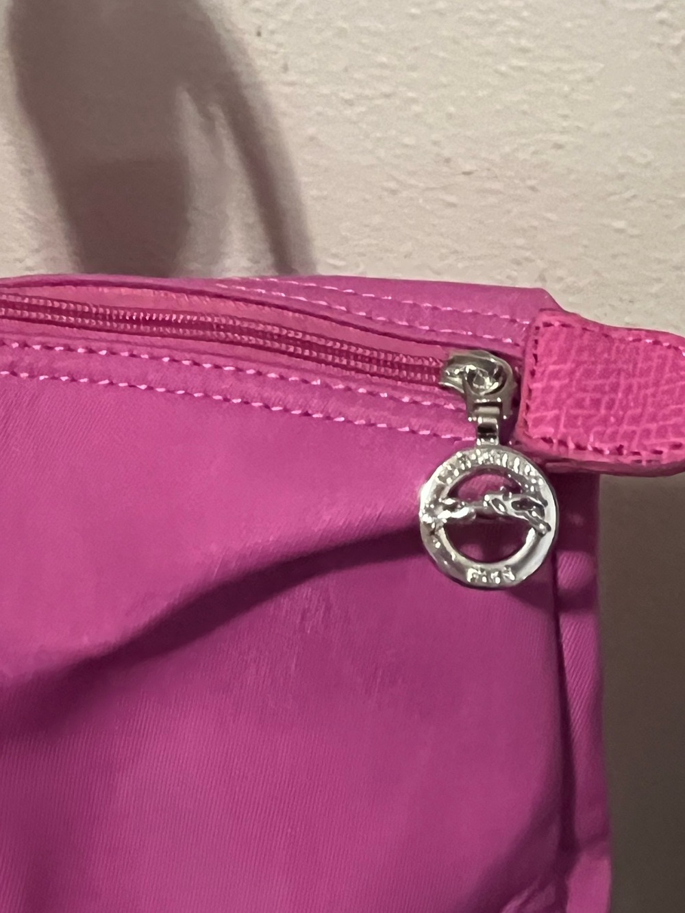 Longchamp Pink 'Amour' Printed Tote Bag - Picture 5 of 15